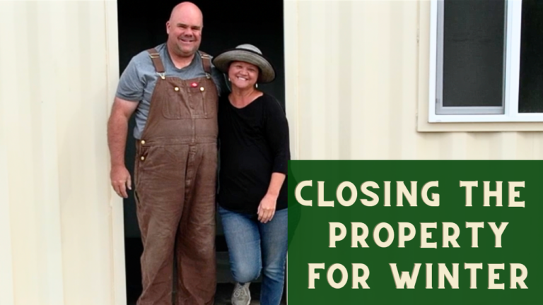 Closing the Property for the Season